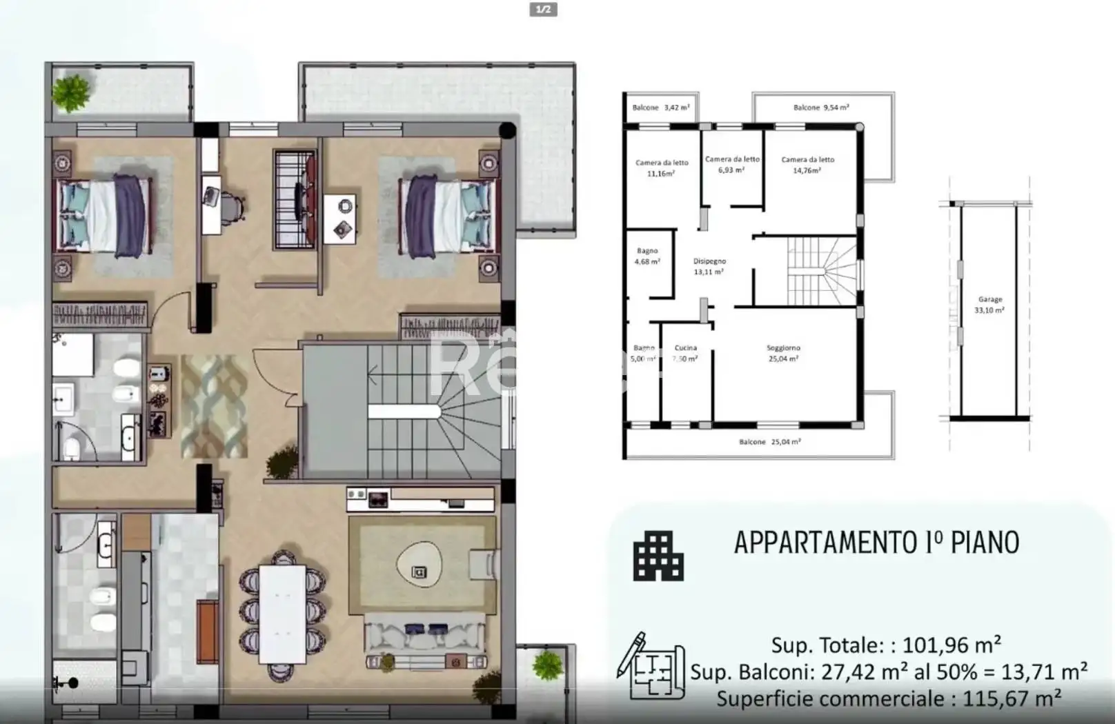 Appartamento in vendita a Marsicovetere