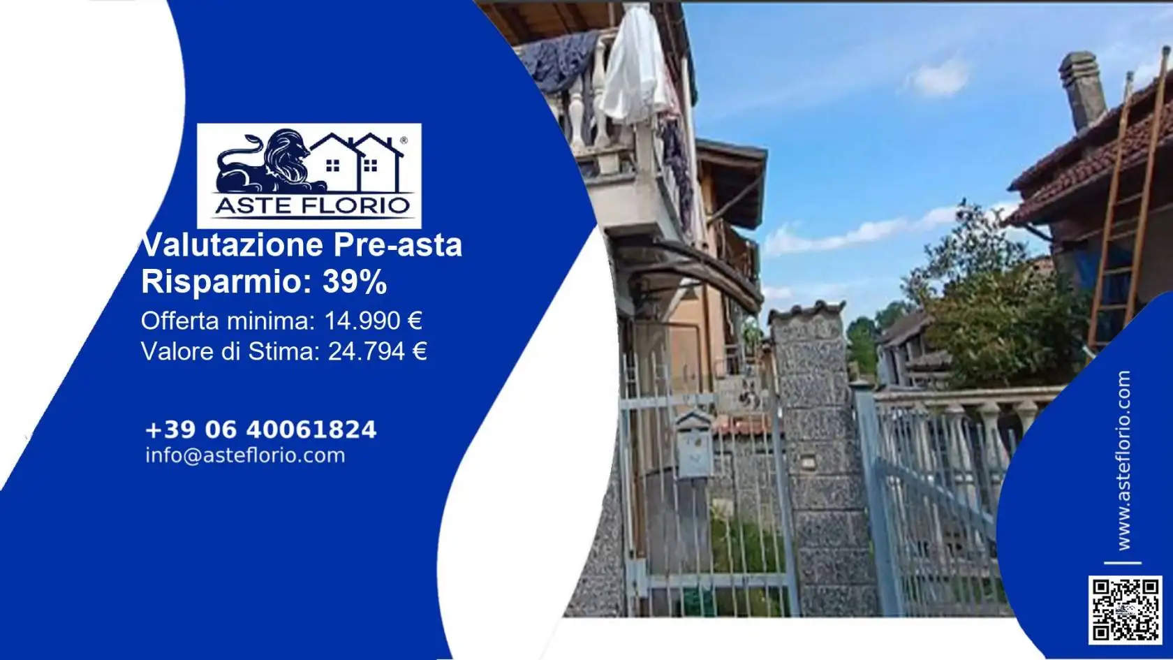 Appartamento in asta a Rive