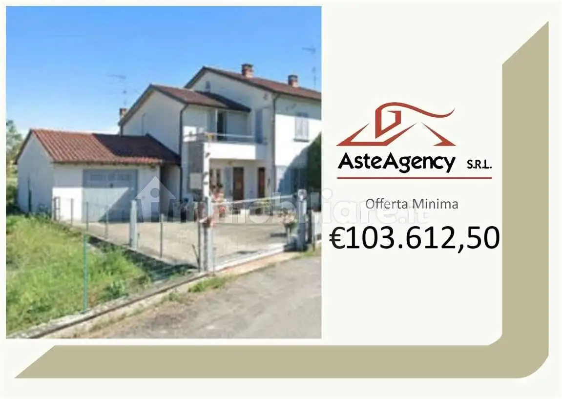 Villetta a schiera in asta a Cornale e Bastida