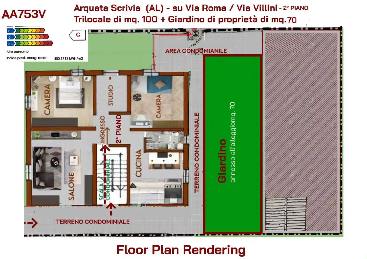 Appartamento in vendita a Arquata Scrivia