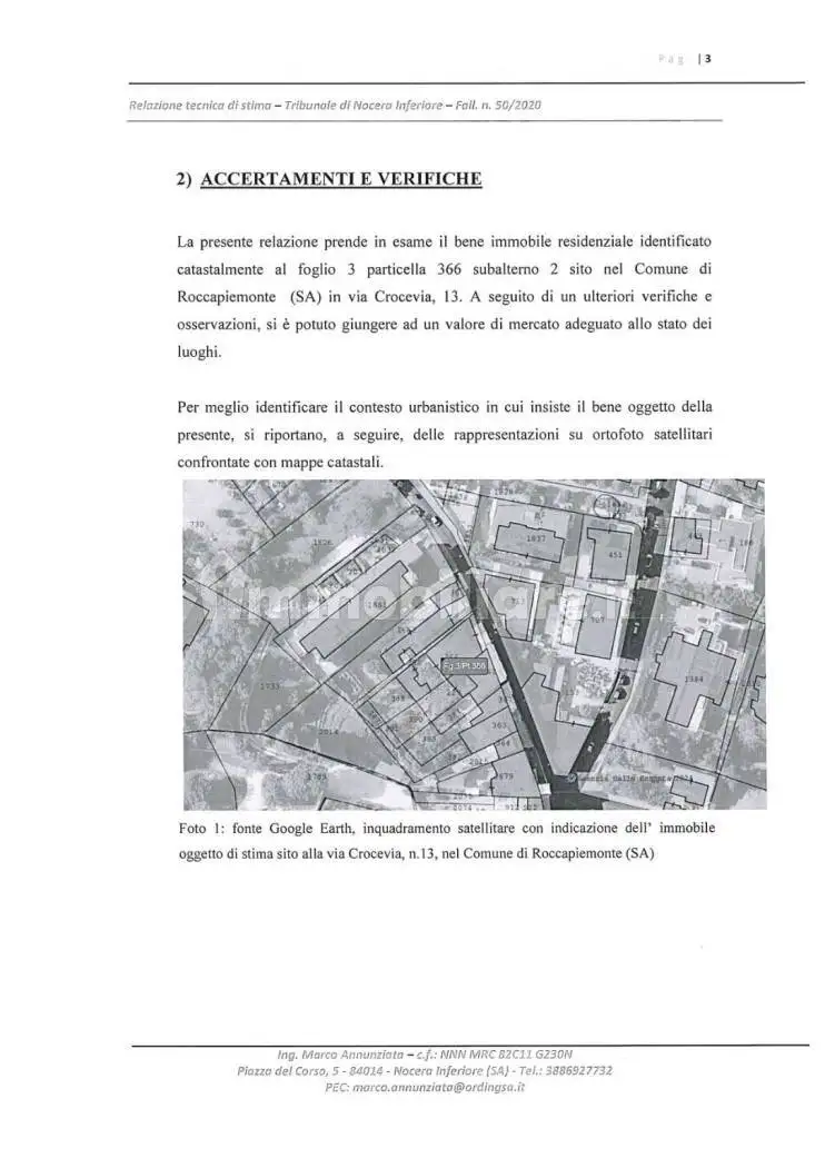 Appartamento in asta a Roccapiemonte