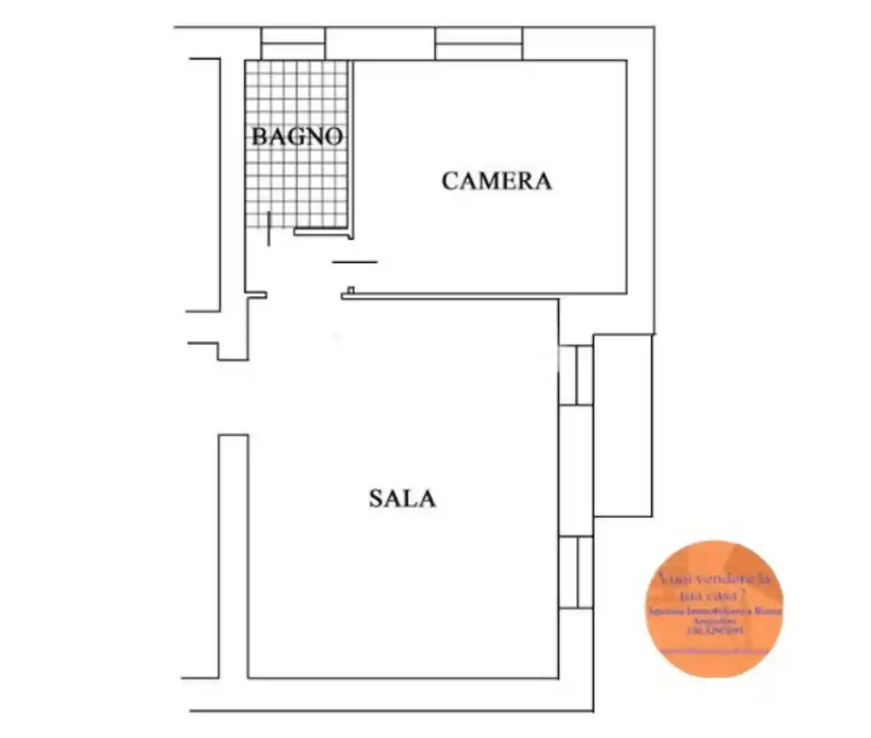 Bilocale via Volterra, Villa Fiorelli, Roma - foto 5