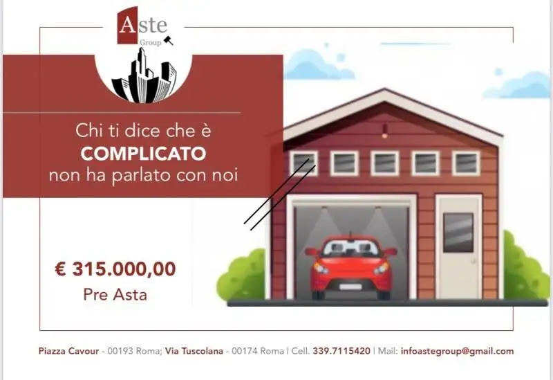 Appartamento in asta a Roma