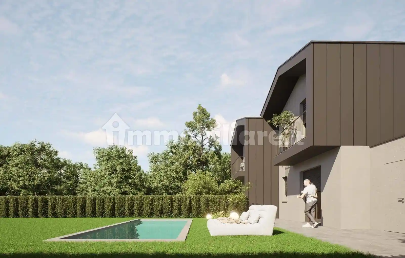 Villa a schiera via Monte San Michele, Verano Brianza - foto 2