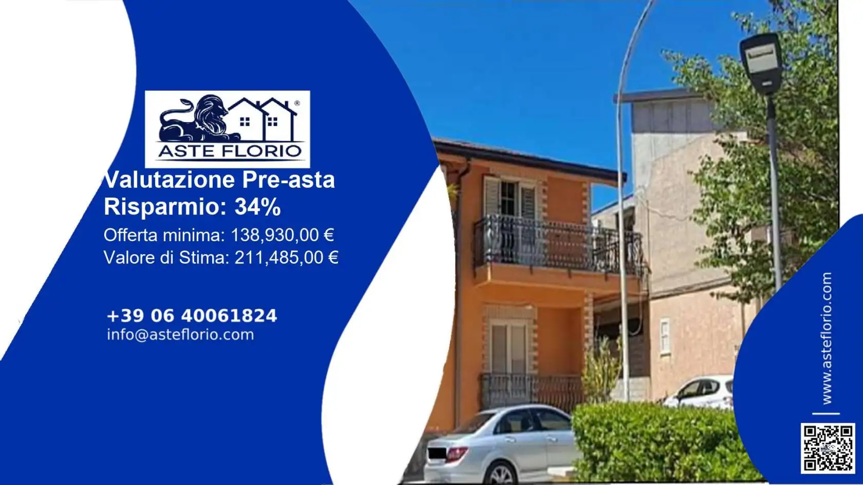 Villa in asta a Vicari