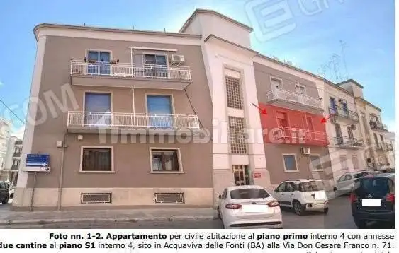 Appartamento in asta a Acquaviva delle Fonti