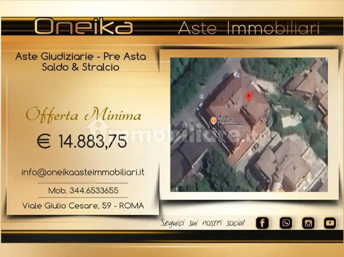 Casa indipendente in asta a Affile