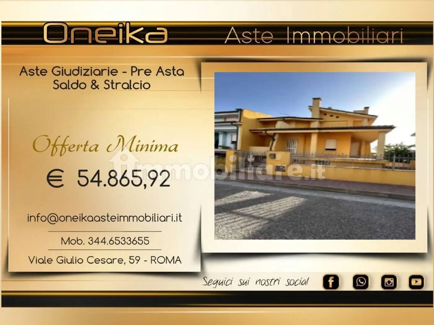 Villa in asta a Abbasanta
