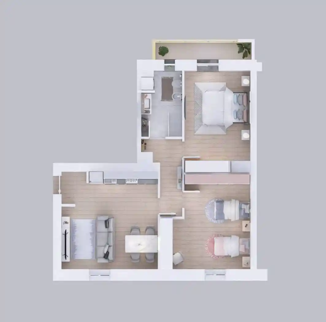 Trilocale via MENTANA 110, Via Monza, Lissone - foto 2