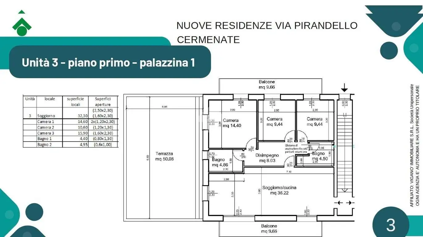 Quadrilocale via Luigi Pirandello, Cermenate - foto 4