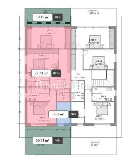 Villa bifamiliare, nuova, 472 m², Bomporto - foto 3