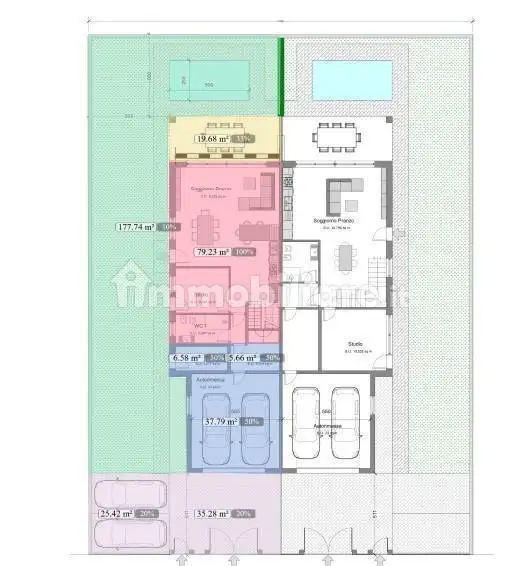 Villa bifamiliare, nuova, 472 m², Bomporto - foto 4