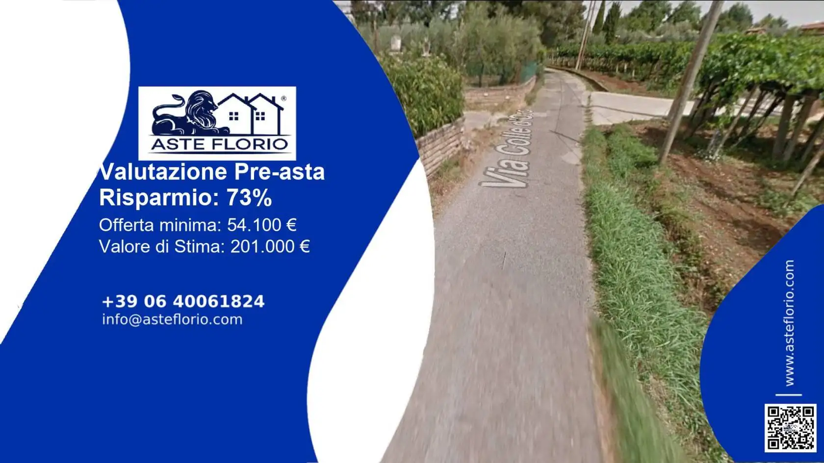 Villa in asta a Velletri