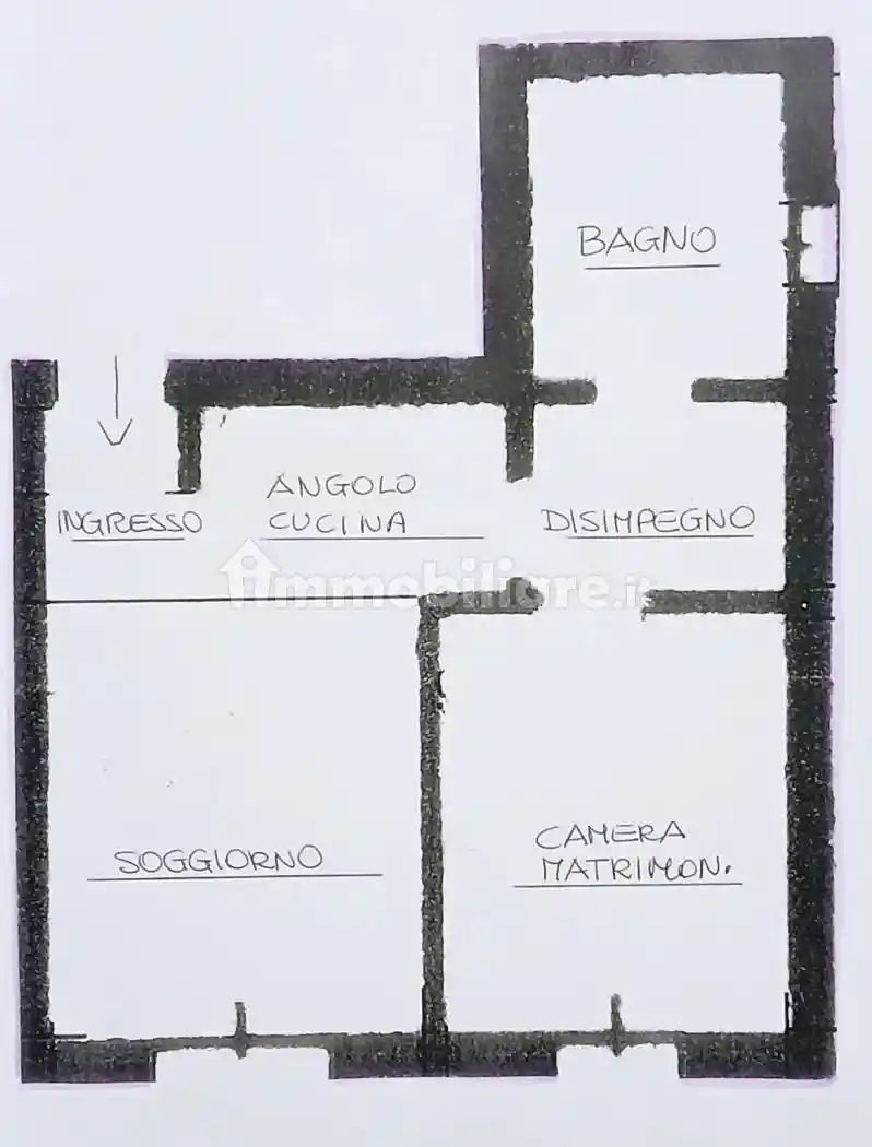 Bilocale ottimo stato, quinto piano, San Prospero - Tribunale, Reggio Emilia - foto 3