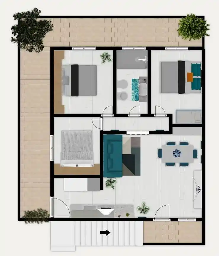 Quadrilocale via Enrico Gonzales 8, Lodi - Brenta, Milano - foto 2