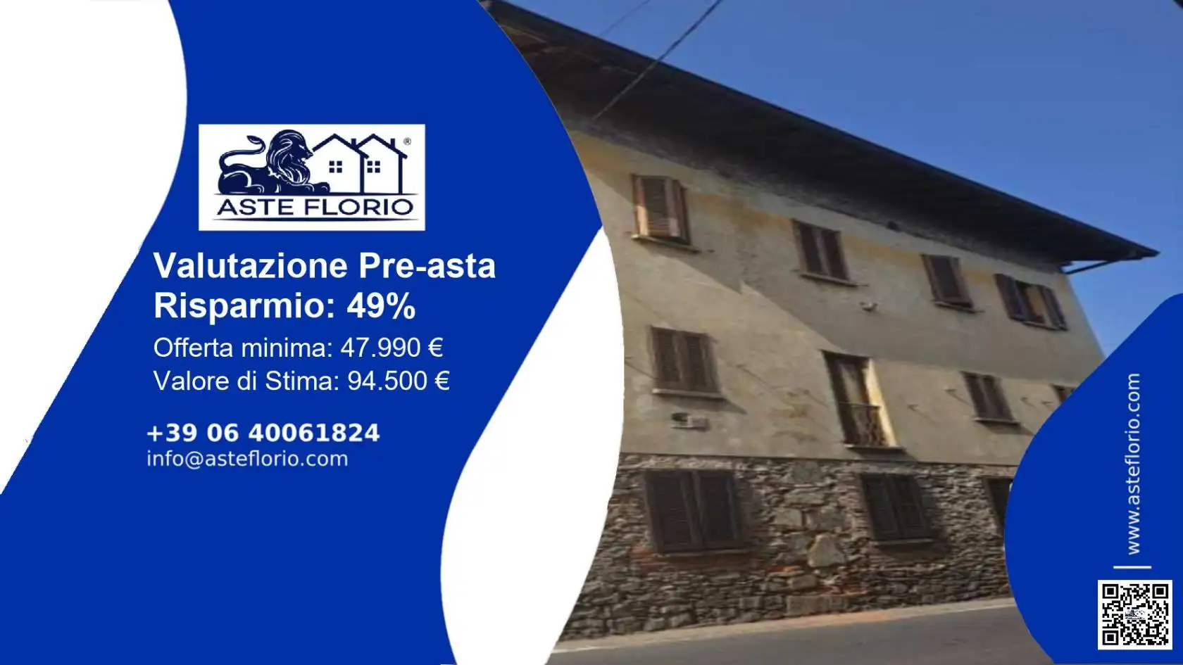 Appartamento in asta a Brebbia