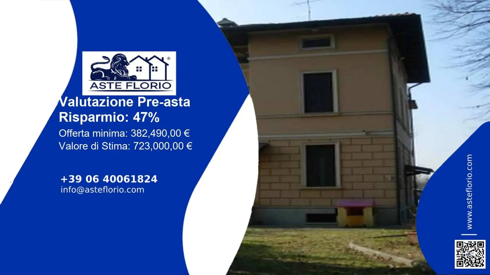 Villa in asta a Spilamberto