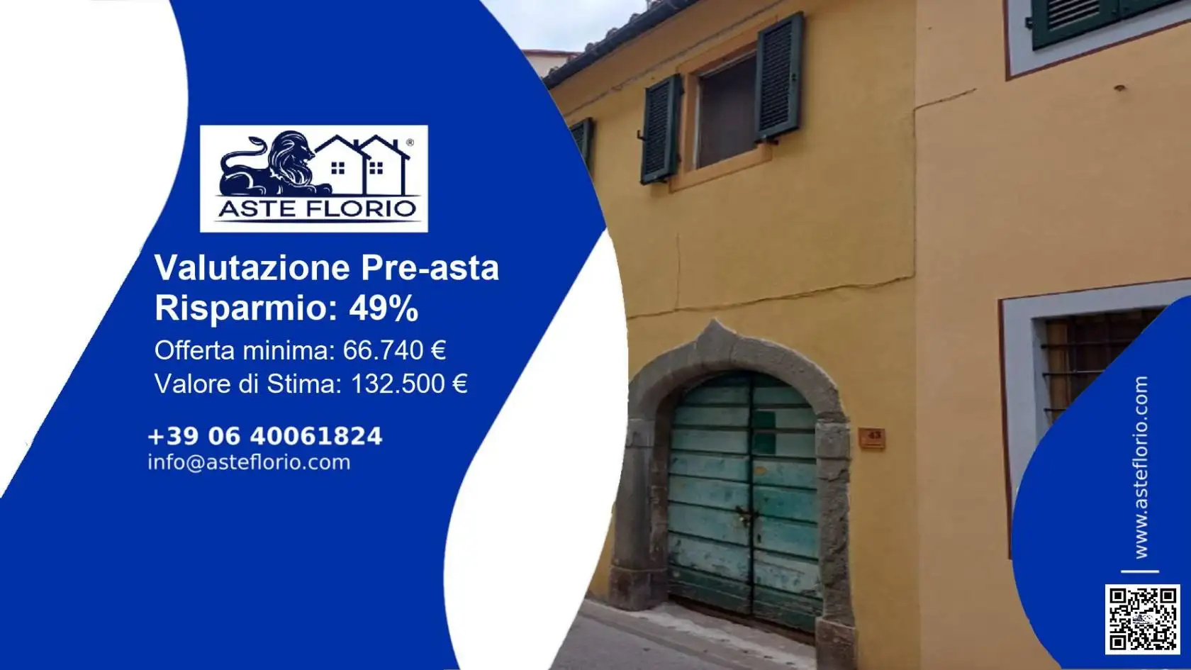 Appartamento in asta a Vicopisano