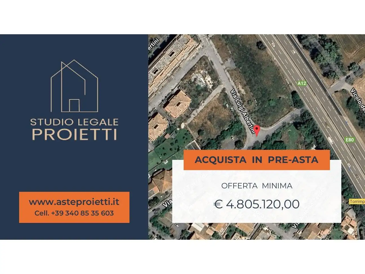 Appartamento in asta a Fiumicino