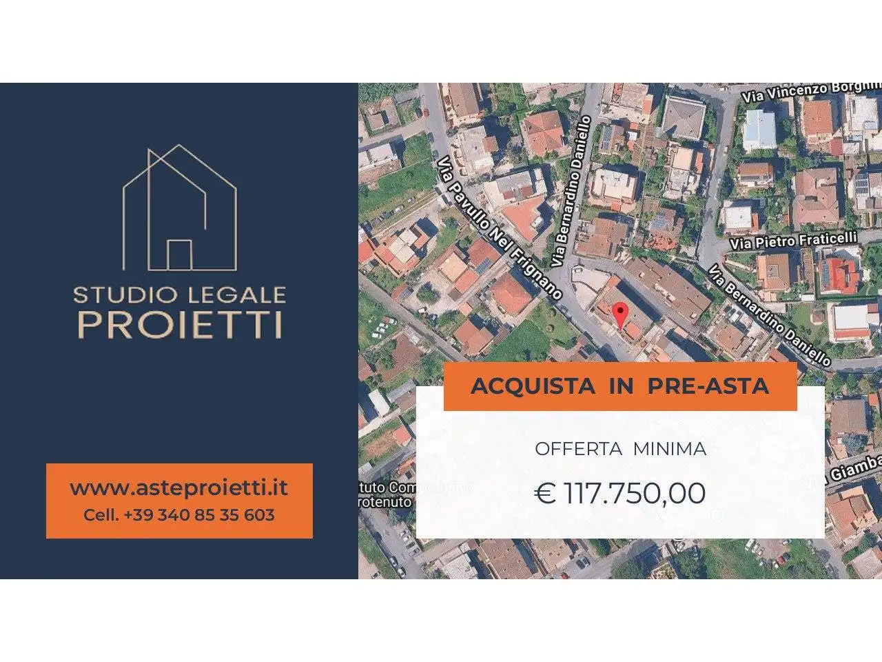 Appartamento in asta a Roma