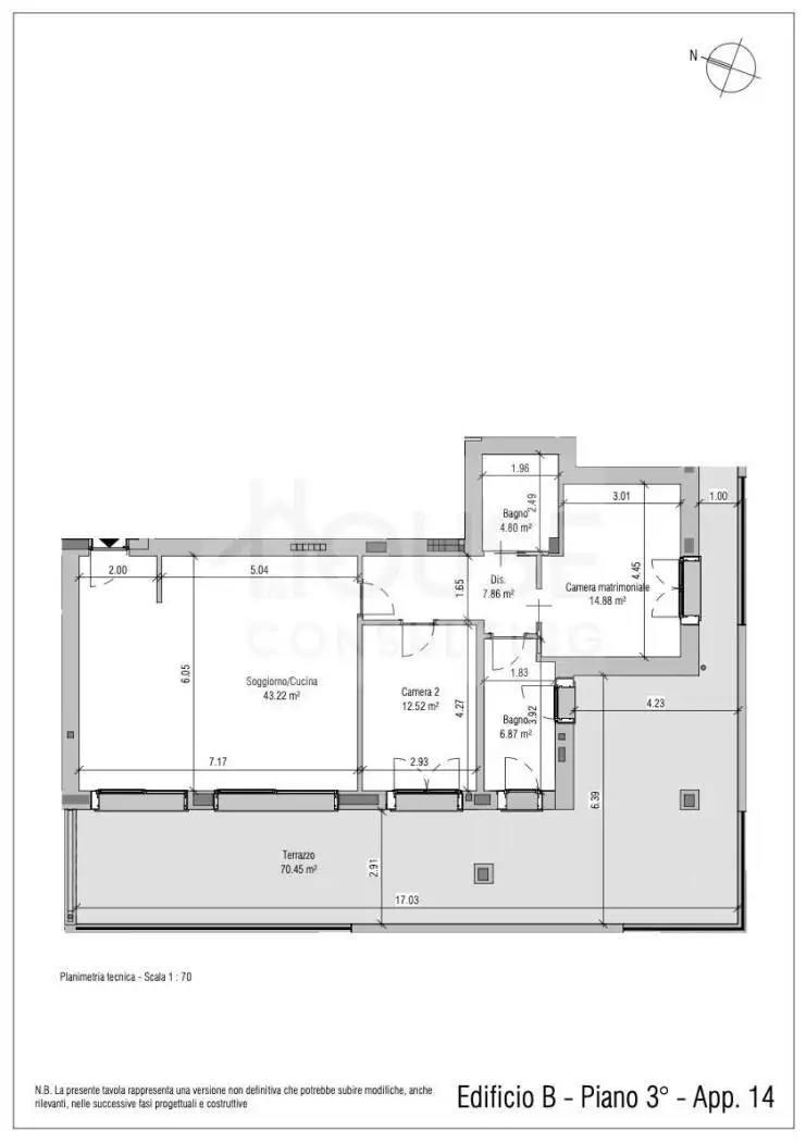 Trilocale via Filippo Turati 1, Centro, Biassono - foto 2