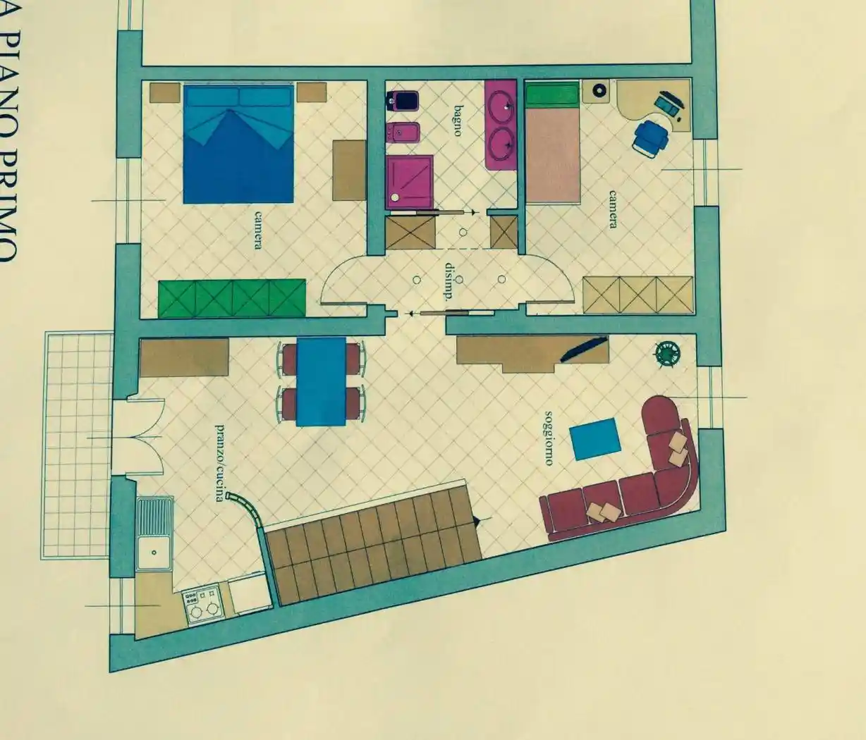 Appartamento in vendita a Monteriggioni