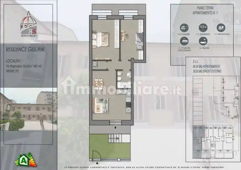 Appartamento in vendita a Firenze