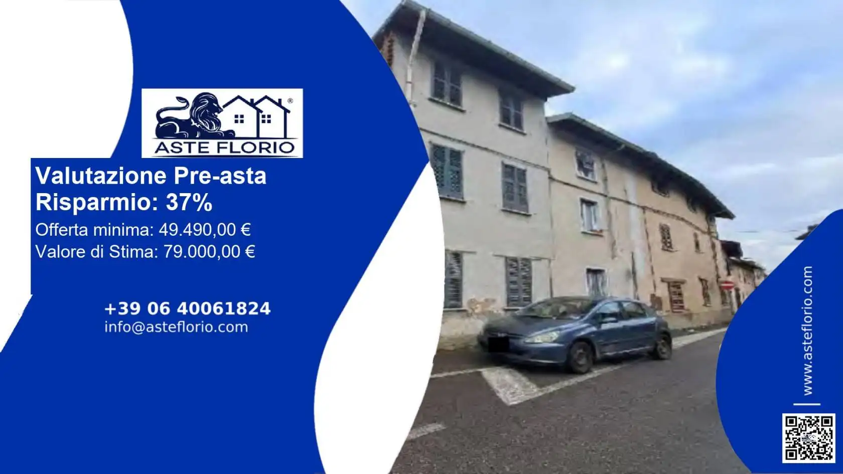 Appartamento in asta a Veniano