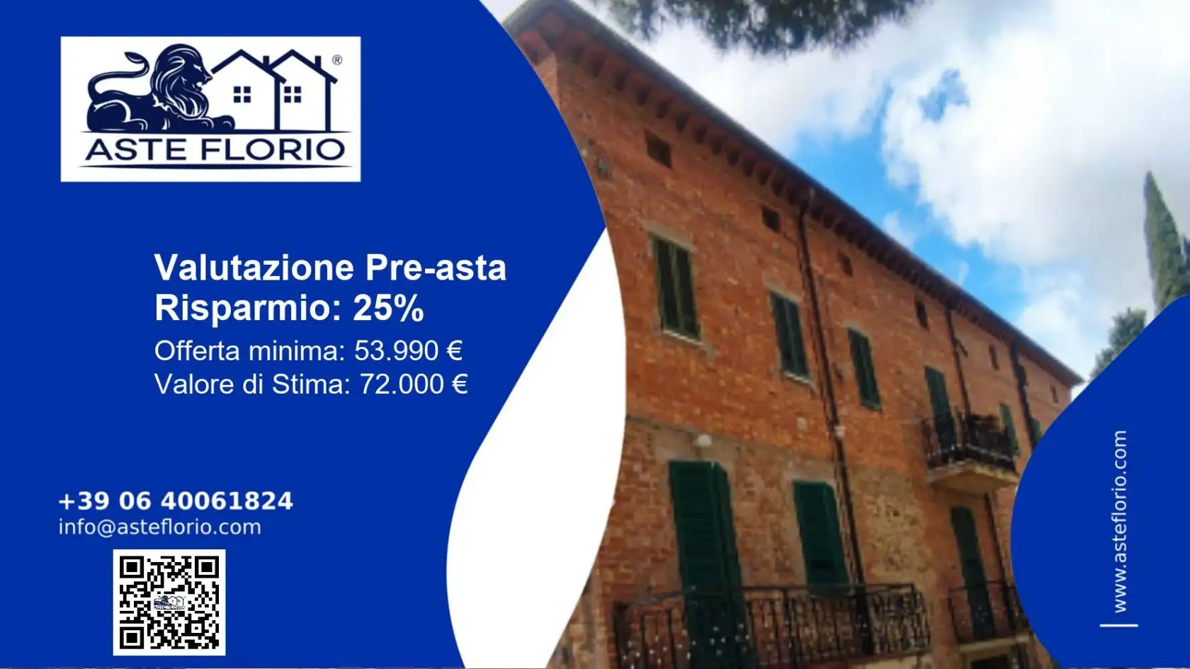 Appartamento in asta a Castiglione del Lago