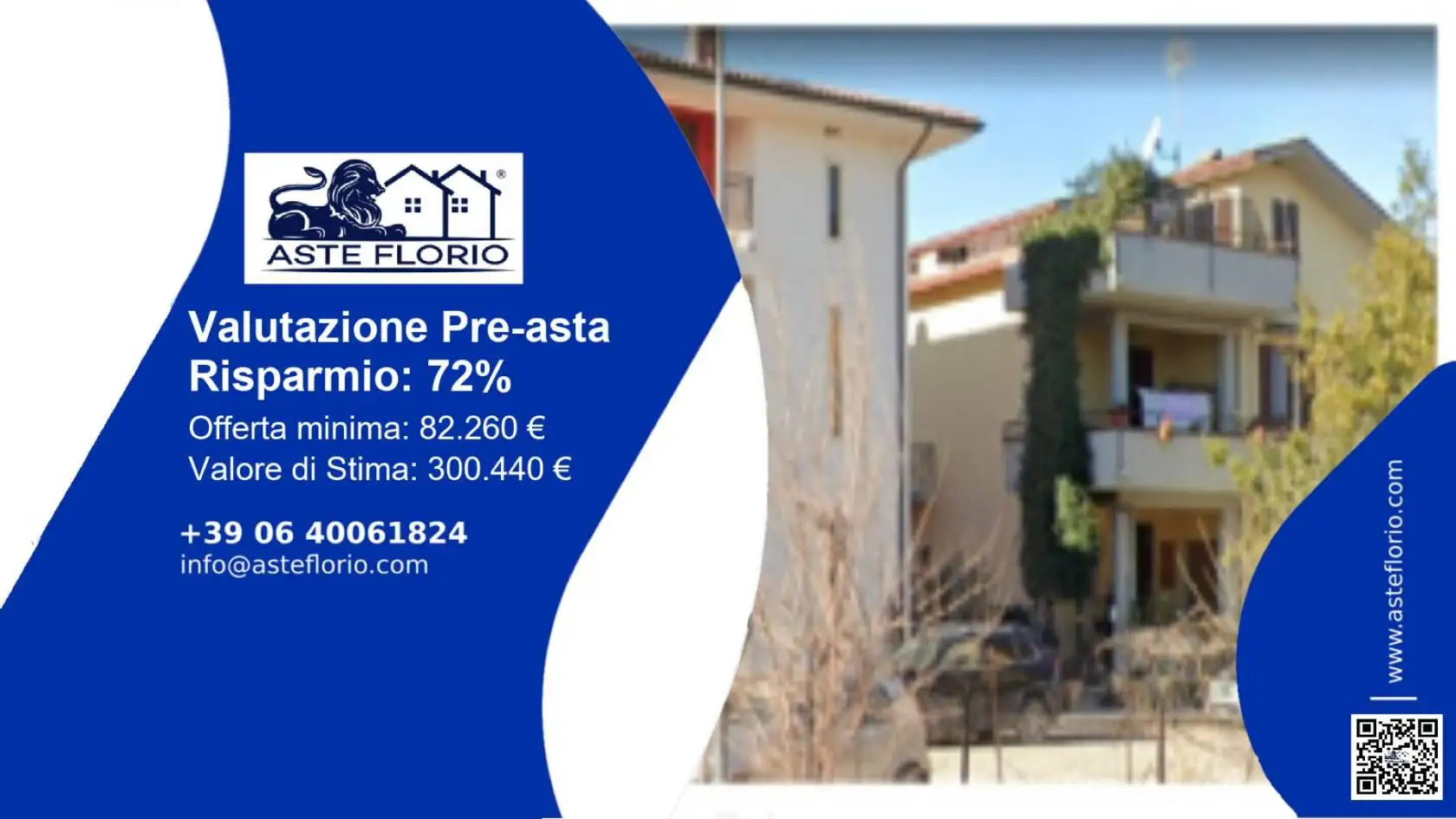 Villa in asta a Sant'Egidio alla Vibrata