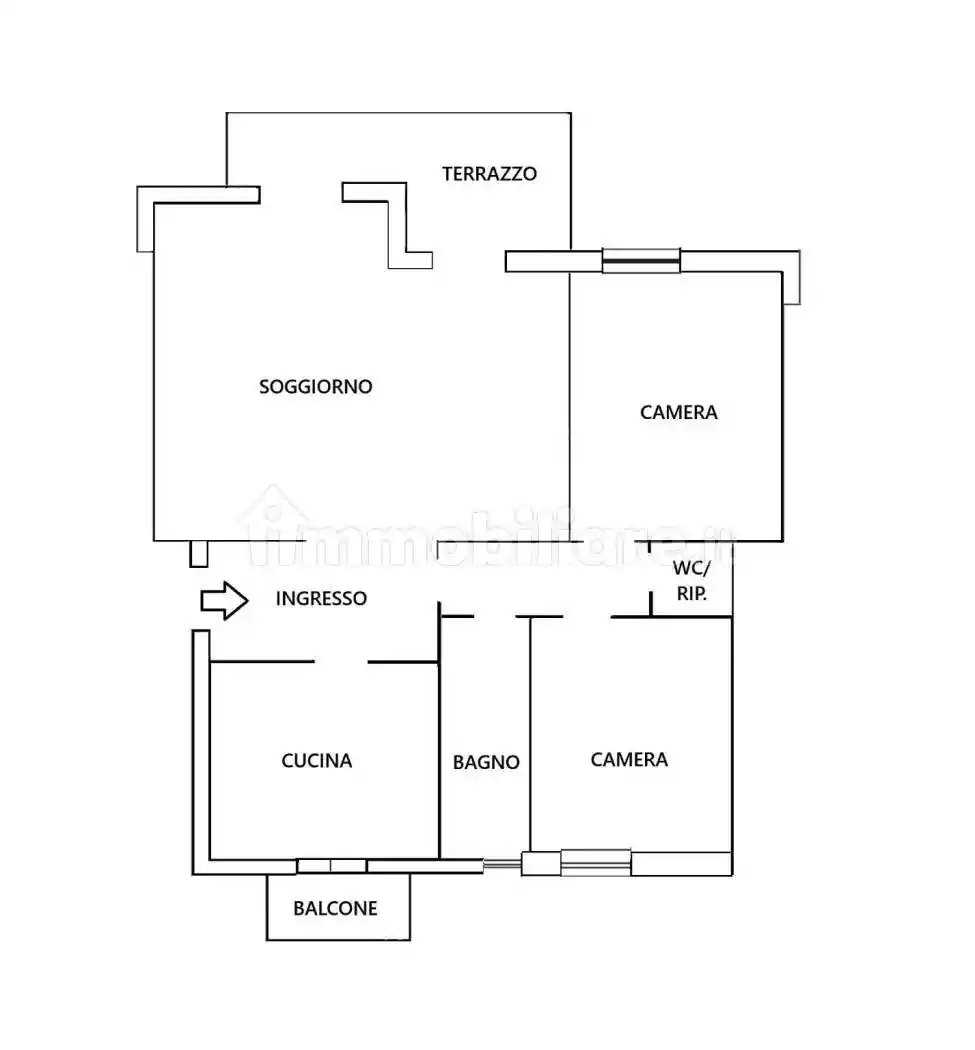 Quadrilocale via Domenico Morelli 5, Stadio, Verona - foto 2