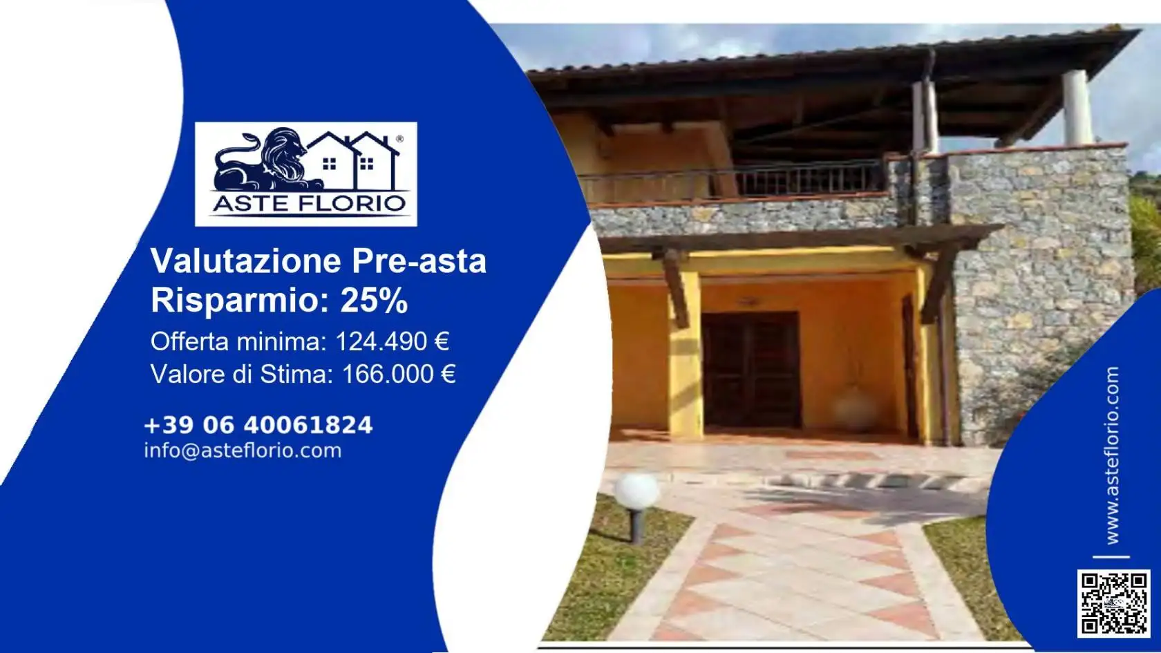 Villa in asta a Diamante