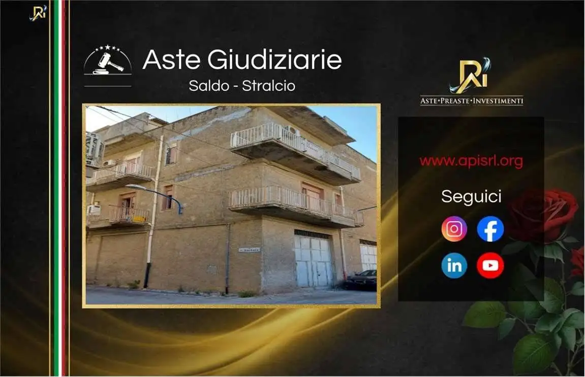 Appartamento in asta a Ribera
