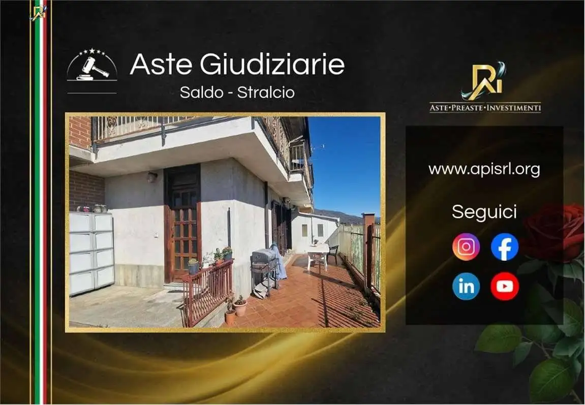 Villetta a schiera in asta a Frossasco