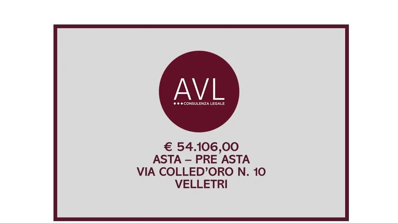 Villa in asta a Velletri