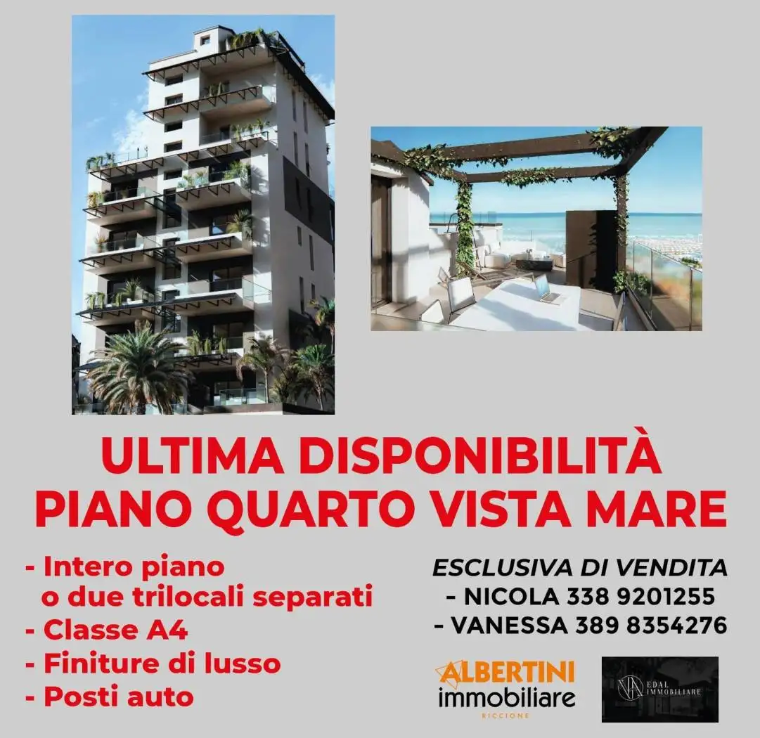Appartamento in vendita a Riccione