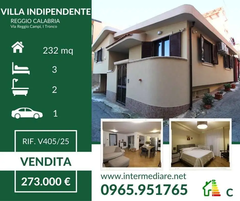 Villa in vendita a Reggio Calabria