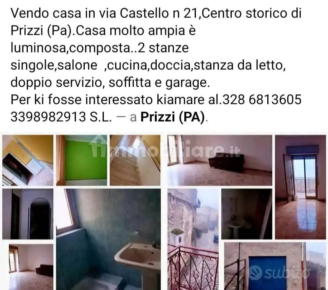 Casa indipendente in vendita a Prizzi