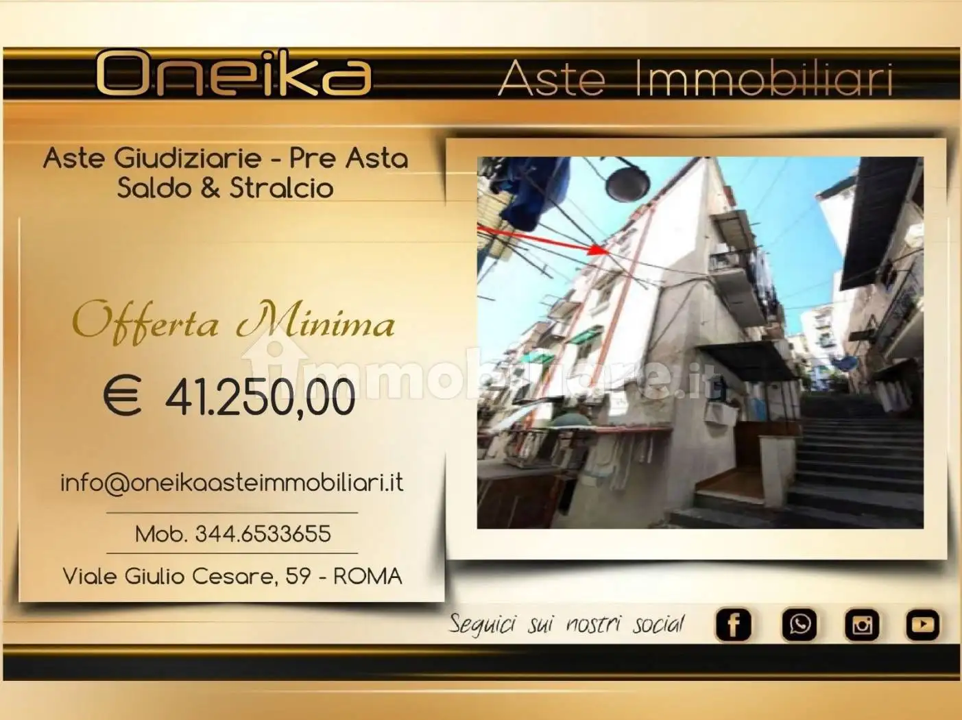 Appartamento in asta a Napoli