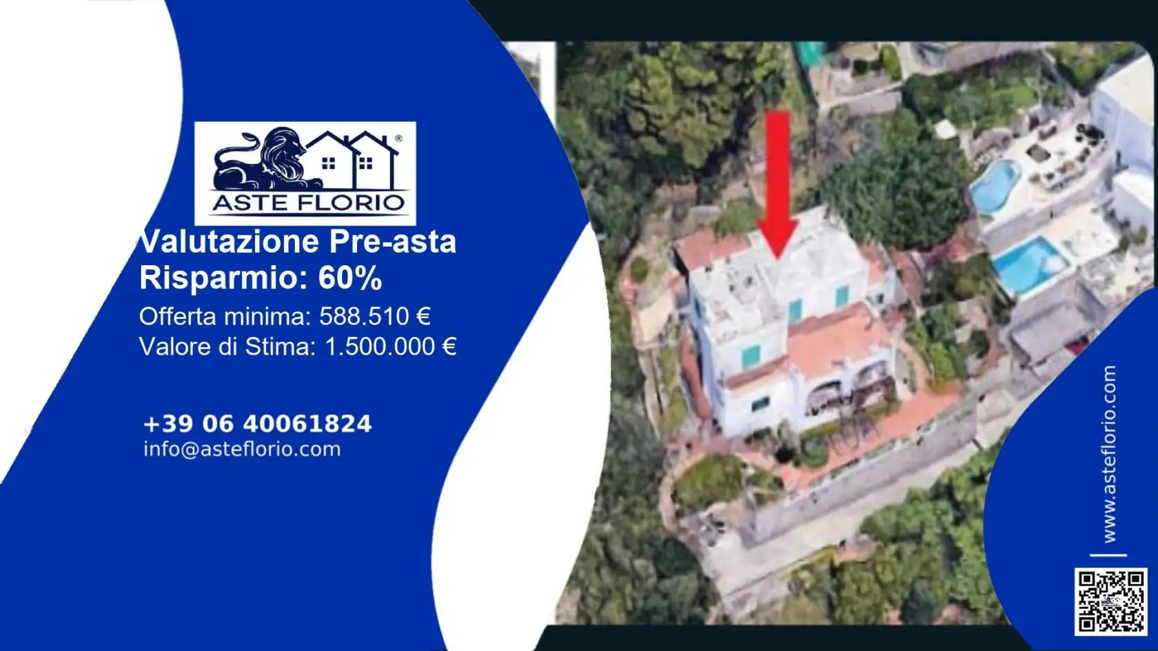 Villa in asta a Anacapri