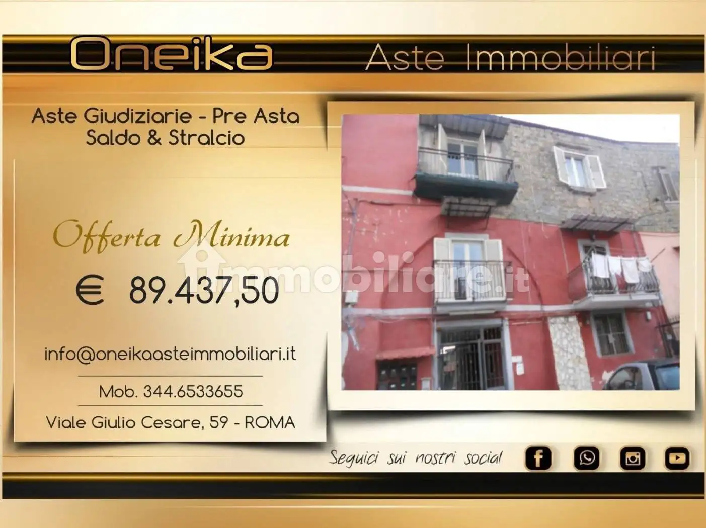 Appartamento in asta a Napoli