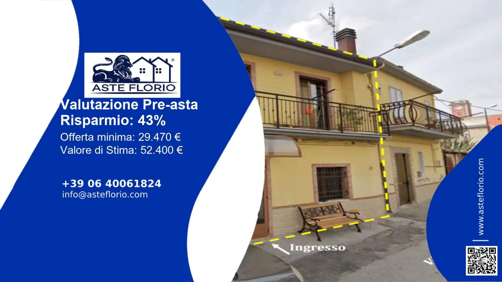 Appartamento in asta a Rionero in Vulture