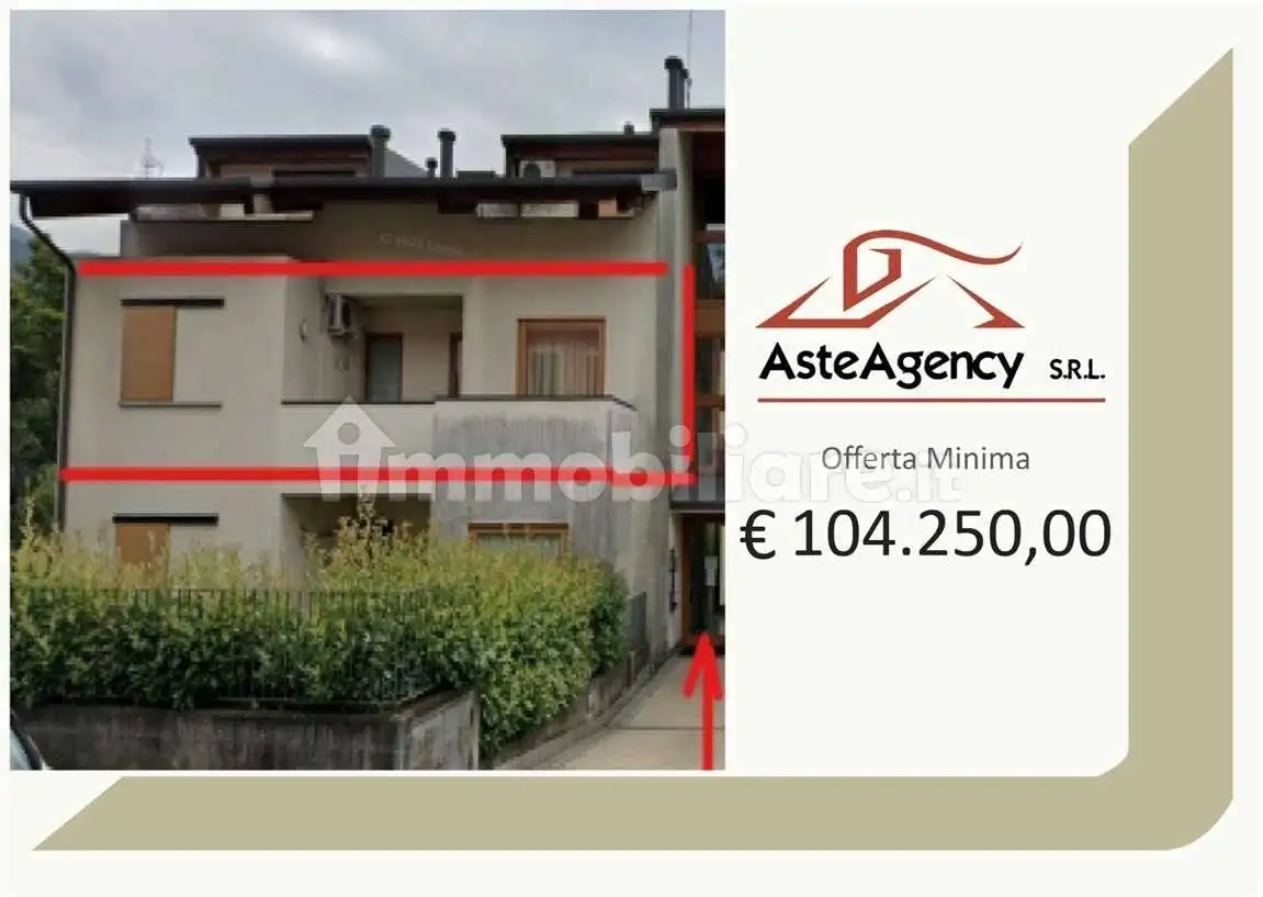 Appartamento in asta a Darfo Boario Terme