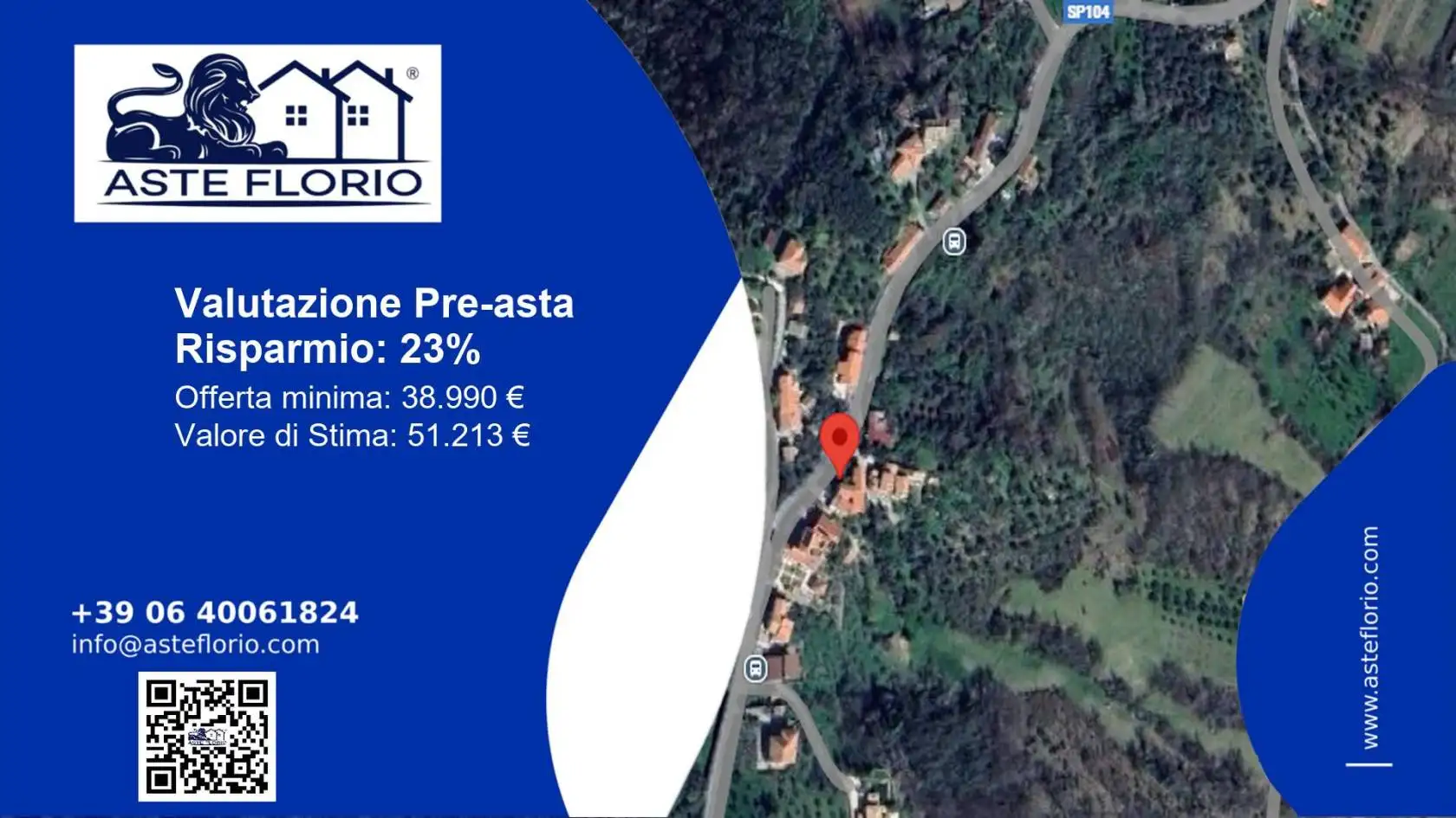 Villa in asta a Gallinaro