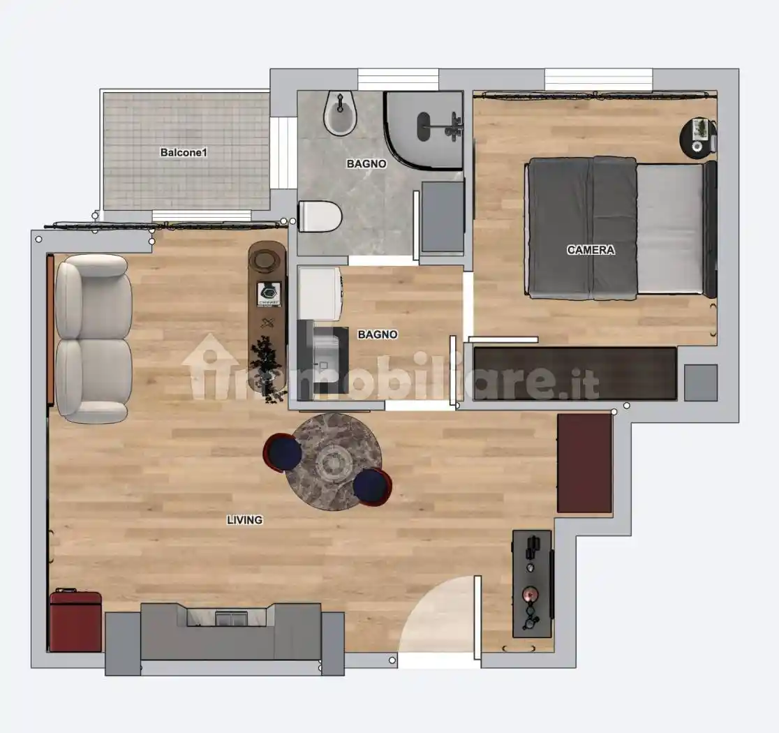 Bilocale via Emilio Motta 5, Vercelli - Wagner, Milano - foto 5