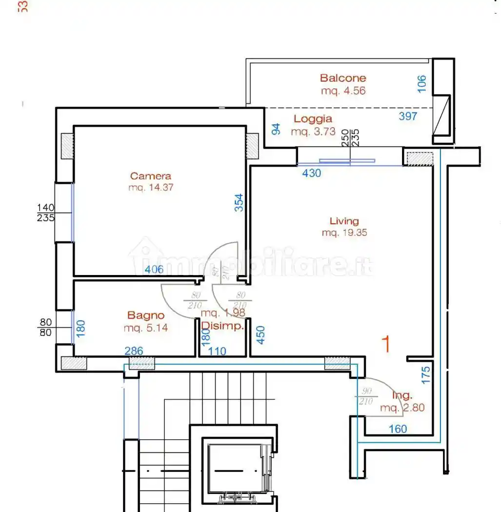 Bilocale via Giovanni Palmiri 21L, Gros - Le Befane, Rimini - foto 3