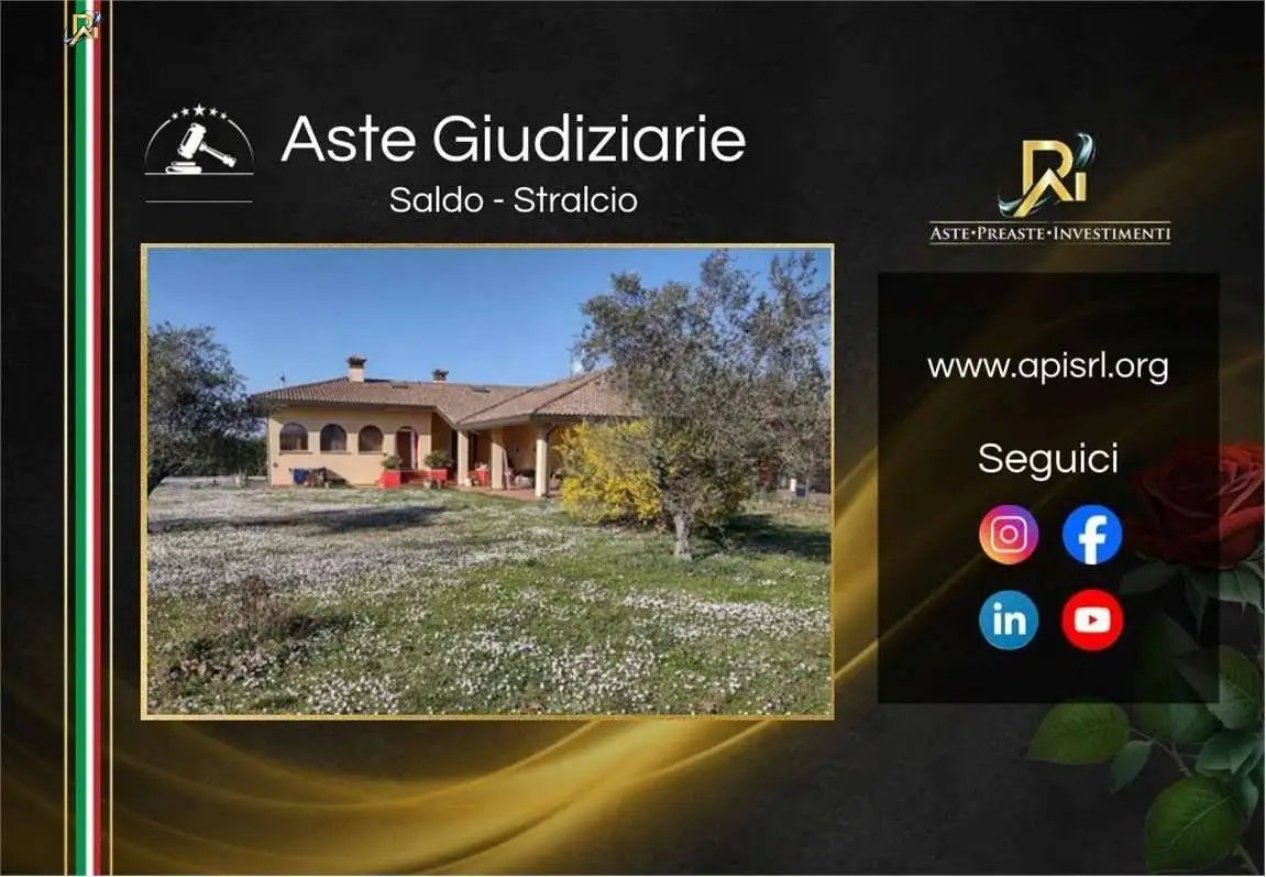 Villa in asta a Cesena