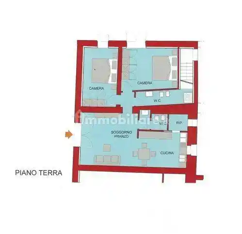 Quadrilocale via Di Città 35 -33, San Domenico - Fontebranda, Siena - foto 3