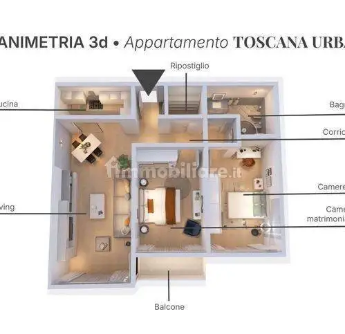 Appartamento in vendita a Siena