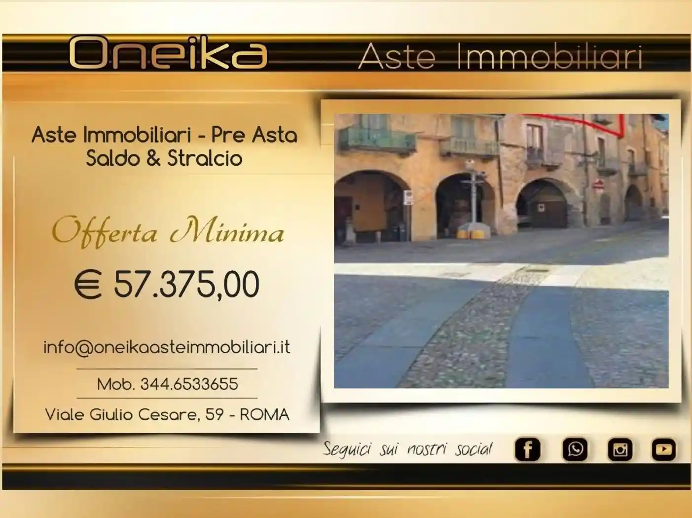 Appartamento in asta a Susa